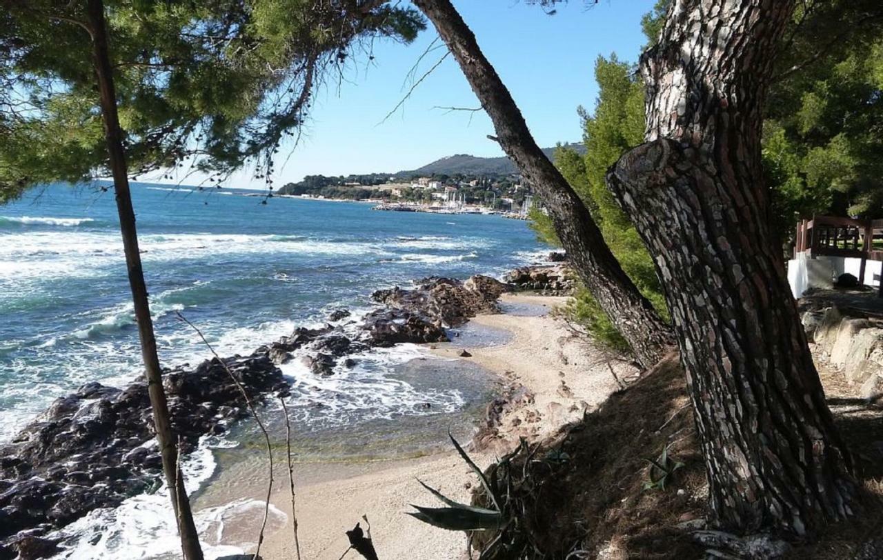 **** Beau T2 De 40 M2, Jardin De 70M2, Au Calme, A 50 Metres De La Plage Le Pradet Luaran gambar